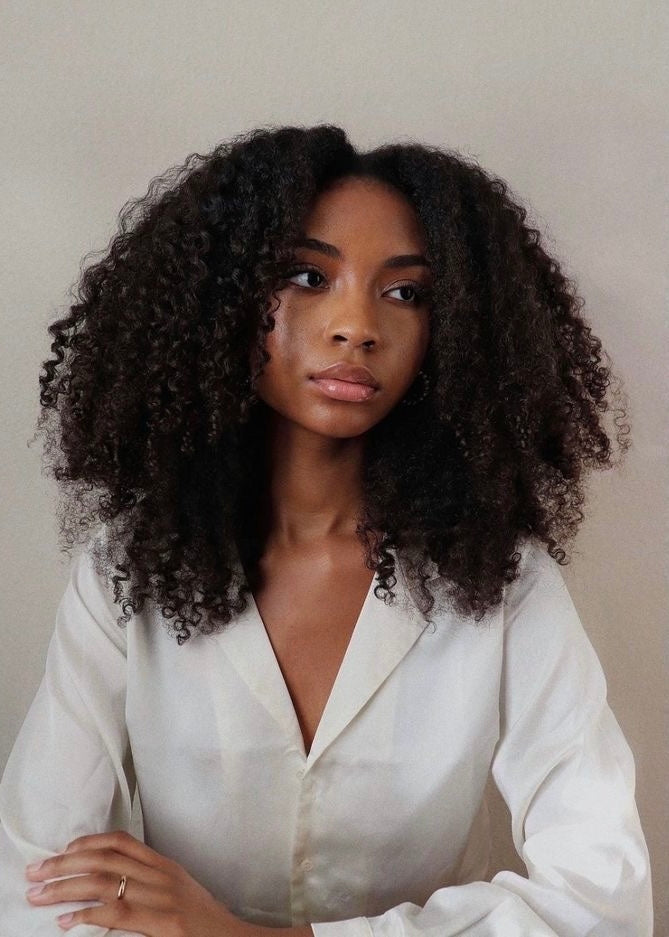 Deep Curly (4A/3C) I-tip Hair Extensions – Pearl Majesty