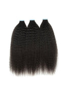 Kinky Straight Tape-in Hair Extensions
