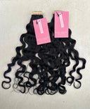 Burmese Curly (3B/3A) Tape-in Hair Extensions