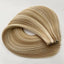 #P18/22 SANDY BLONDE | MACHINE WEFT DOUBLE DRAWN REMY EXTENSIONS