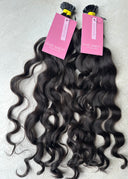 Loose Curly (3A/2C) K-tips Hair Extensions