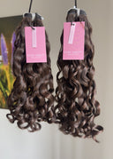 Loose Curly (3A/2C) | Double Drawn Machine Weft Bundles