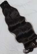 #1b NATURAL BLACK | Machine Weft Double Drawn Remy Extensions