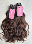 Subtle Wavy (2B/2A) | Double Drawn Machine Weft Bundles