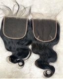 #1b NATURAL BLACK | Remy Lace Closure