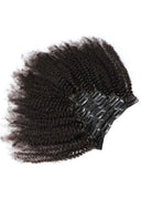 Afro Curly (4B/4A) | Double Drawn Classic Clip-in Extensions
