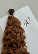 Burmese Curly (3B/3A) K-tips Hair Extensions