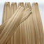 #P18/22 SANDY BLONDE | MACHINE WEFT DOUBLE DRAWN REMY EXTENSIONS