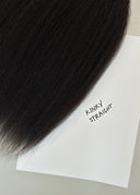 Kinky Straight I-tip Hair Extensions